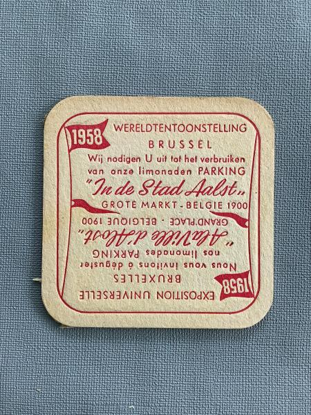 Bierviltje Parking De Gheest recto verso - Foto 2