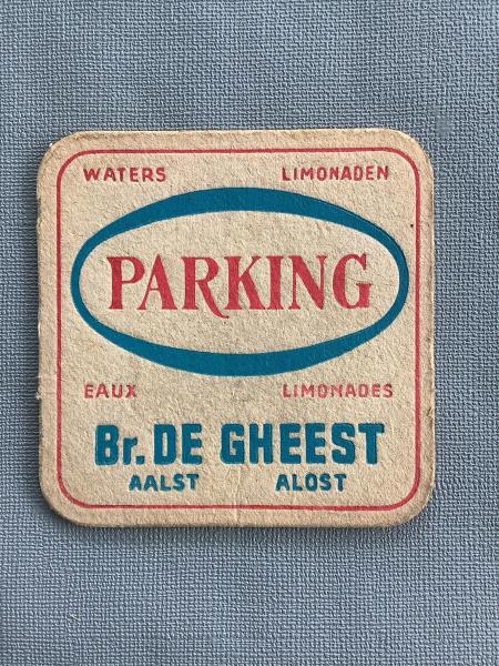 Bierviltje Parking De Gheest  - Foto 1