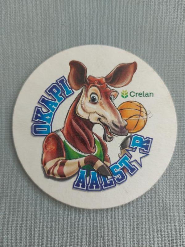 Bierviltje Safir Okapi Aalstar recto verso - Foto 1