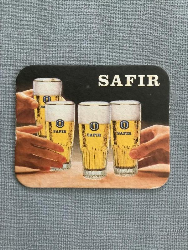 Bierviltje Safir recto verso - Foto 1