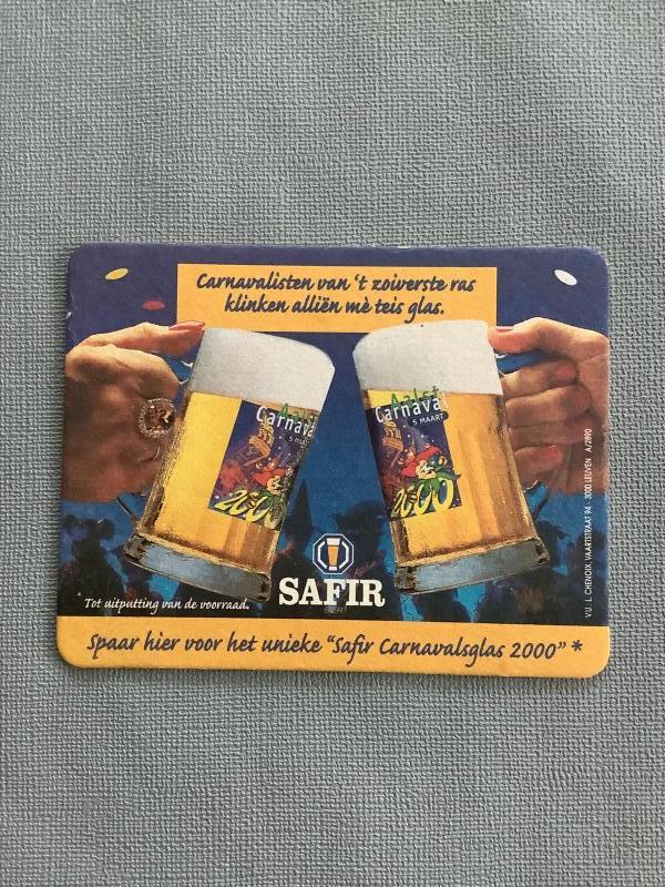 Bierviltje Safir Inbev - Foto 1