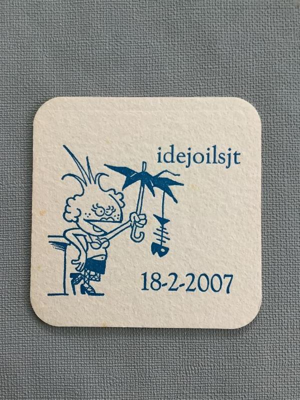 Bierviltje Safir Inbev recto verso - Foto 2