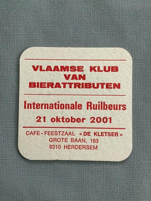 Bierviltje Safir Inbev recto verso - Foto 2