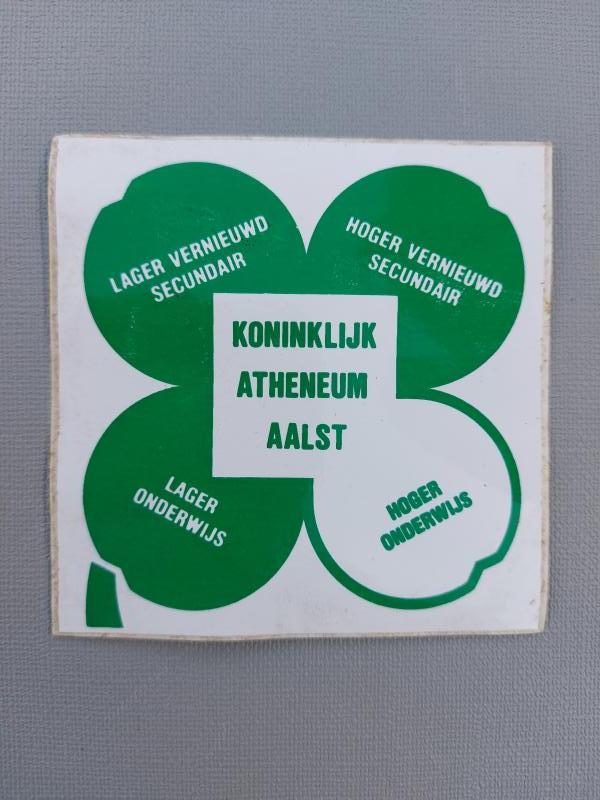 Sticker Koninklijk Atheneum - Foto 1