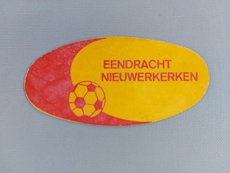 Sticker Eendracht Nieuwerkerken - Foto 1