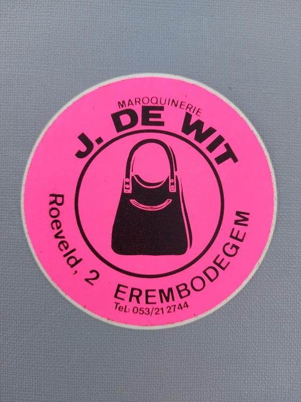 Sticker J. De Wit - Foto 1
