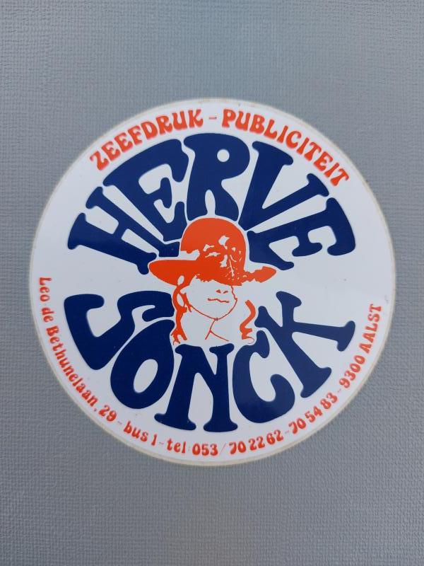 Sticker Herve Sonck recto verso - Foto 1