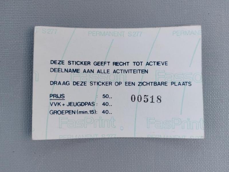 Sticker Jeugdhappening recto verso - Foto 2