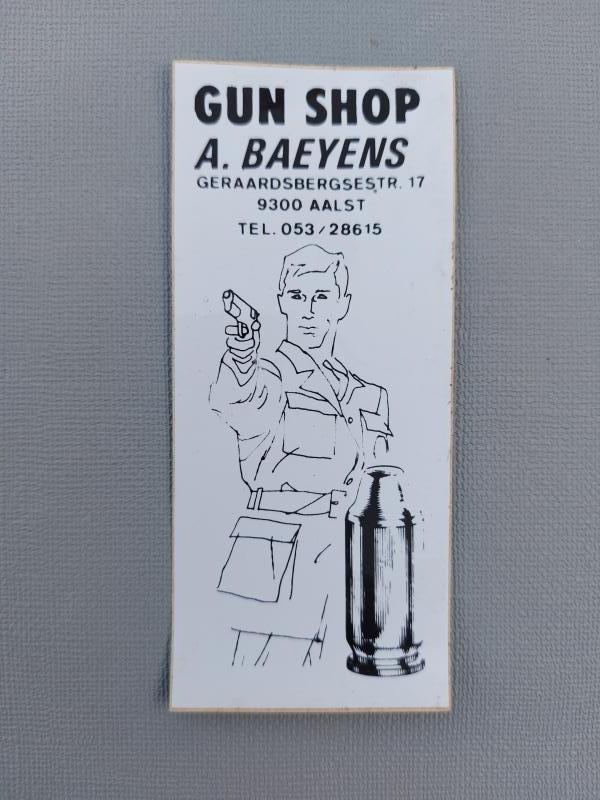 Sticker A. Baeyens - Foto 1