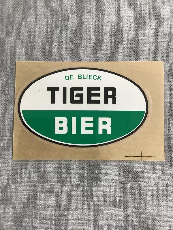 Raamsticker Tiger Bier - Foto 1