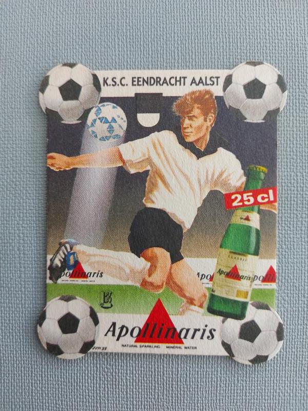 Bierviltje Apollinaris Eendracht Aalst - Foto 1