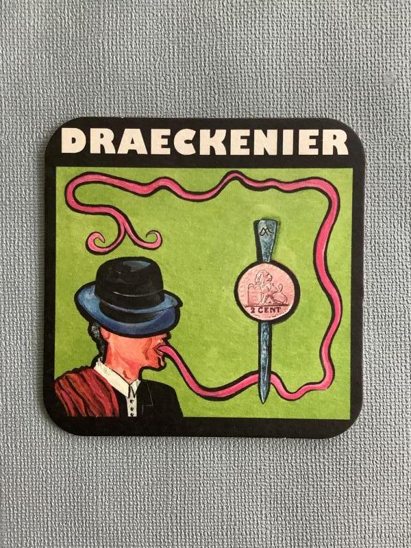 Bierviltje Draeckenier recto verso - Foto 1