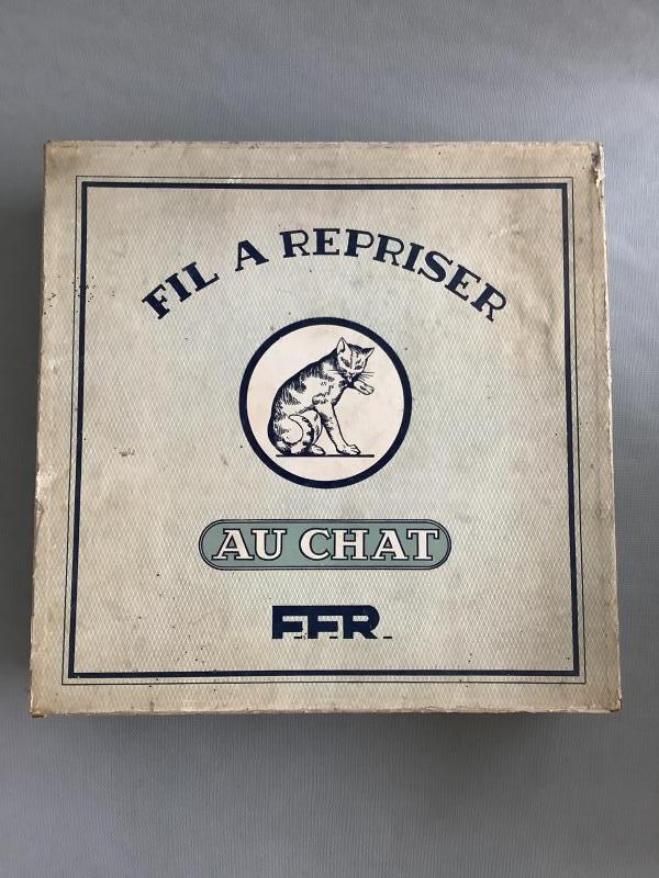 Doos naaigaren Au Chat F.F.R.  - Foto 1