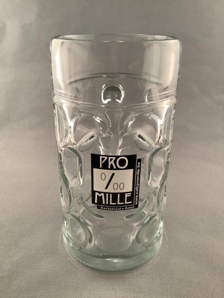 Glazen bierpot Promille - Foto 1