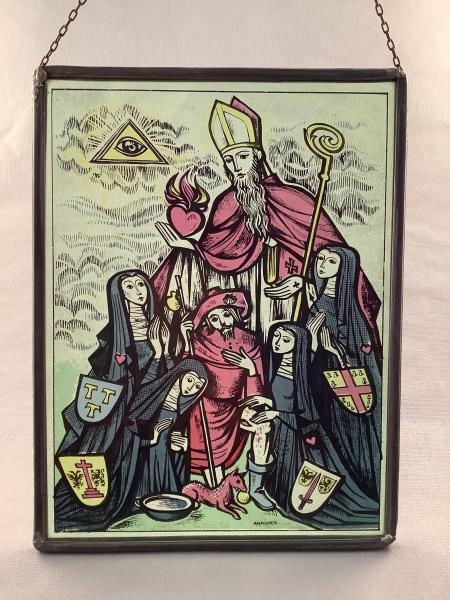 Glasraam Sint Augustinus - Foto 1