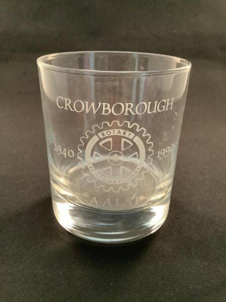 Glas Crowborough Rotary Aalst - Foto 1