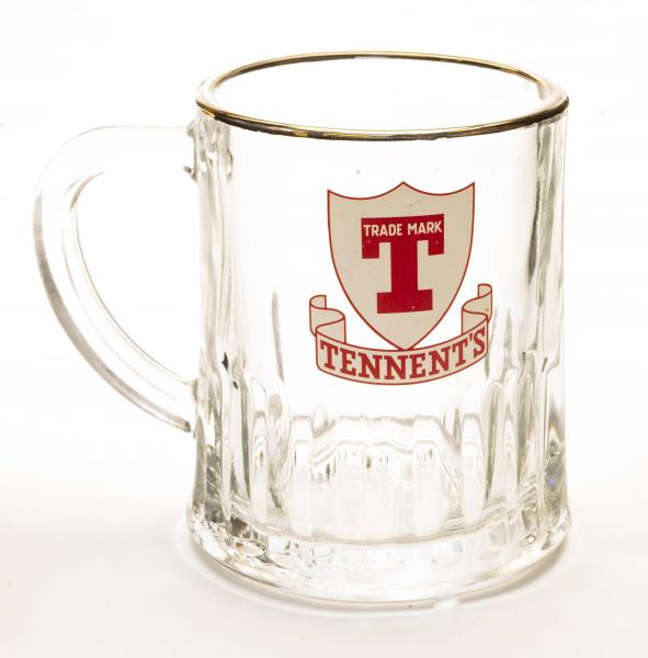 Glazen bierpot Tennent's - Foto 1