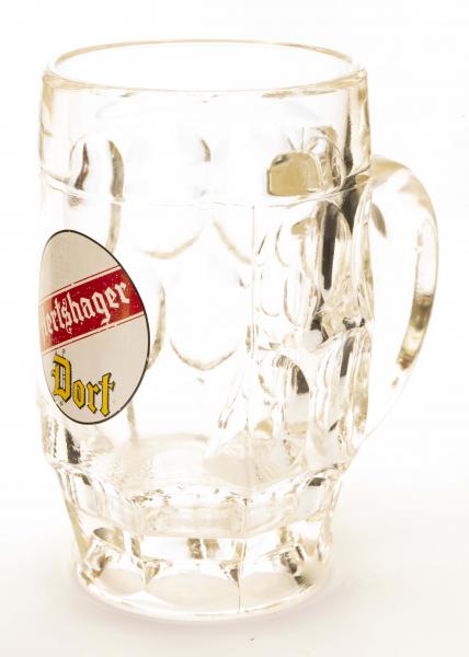 Glazen bierpot Hertsager Dort - Foto 1