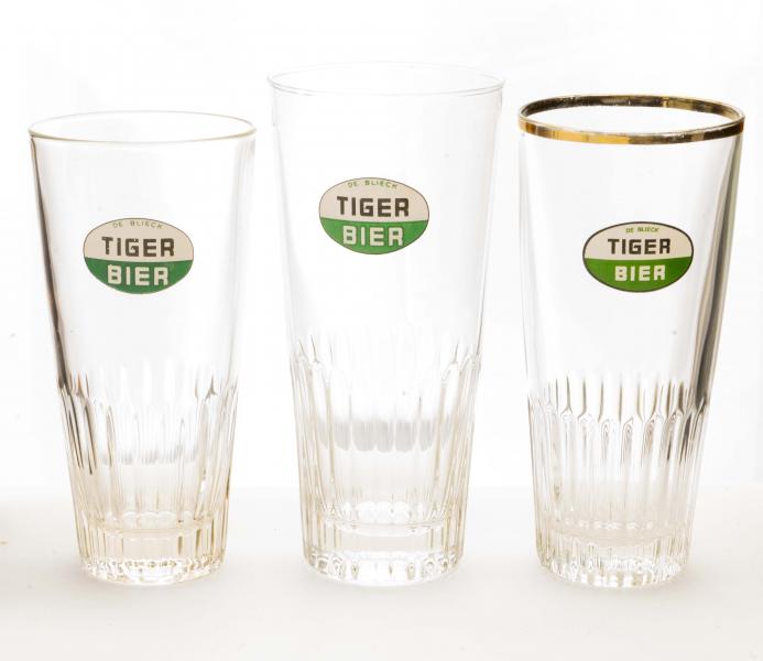 Bierglazen Tiger Bier (nieuwe foto volgt) - Foto 1