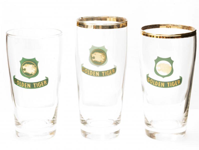 Bierglazen Golden Tiger (nieuwe foto volgt) - Foto 1