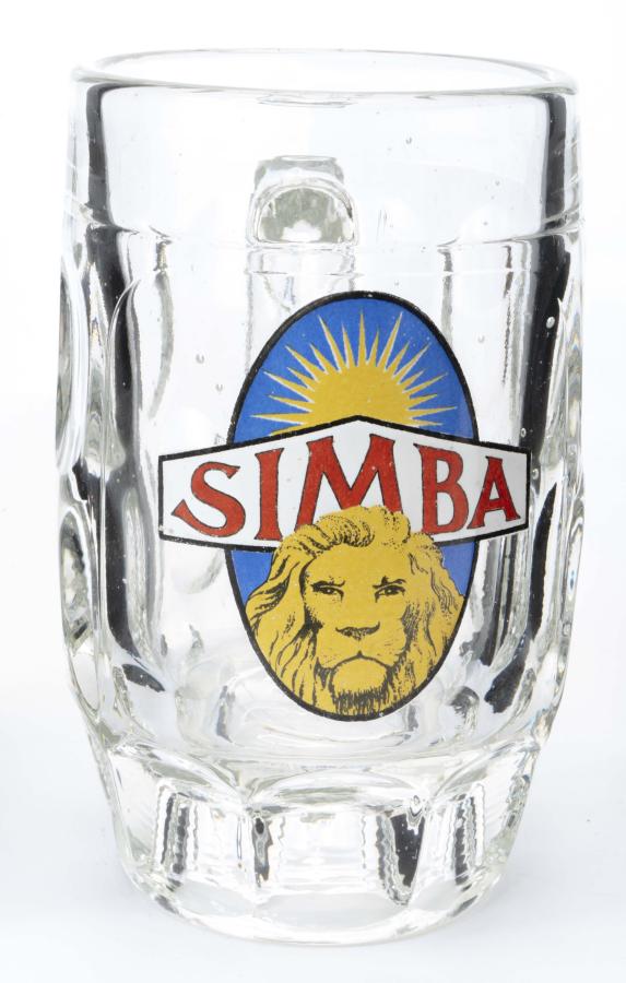 Glazen bierpot Simba   - Foto 1