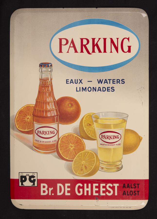 Blikken bord Parking  - Foto 1