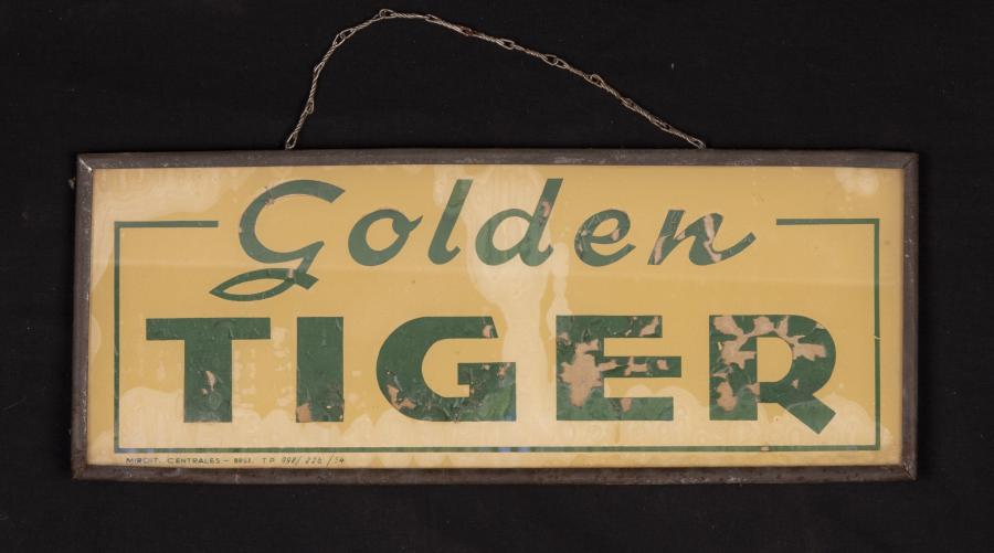Glasplaat Golden Tiger - Foto 1