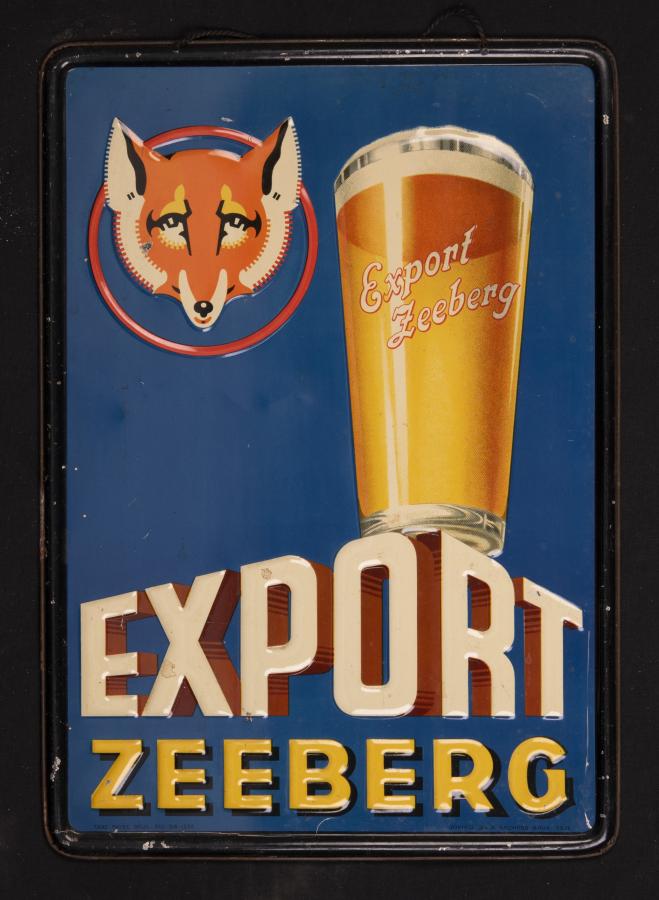 Blikken bord Export Zeeberg - Foto 1