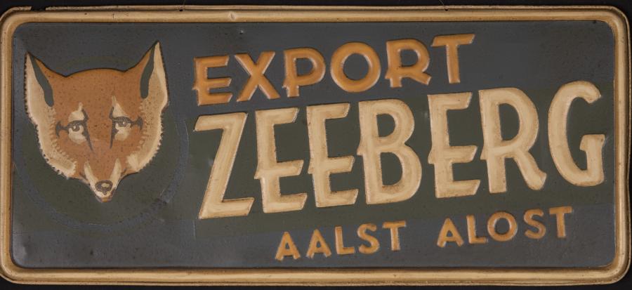 Blikken bord Export Zeeberg - Foto 1