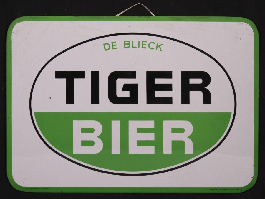 Blikken bord Tiger Bier  - Foto 1