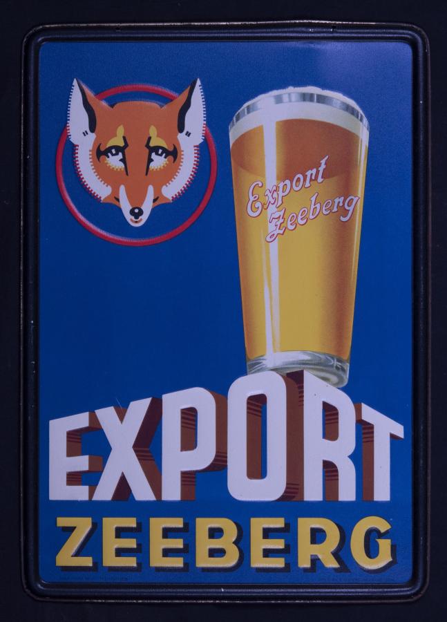 Blikken bord Export Zeeberg - Foto 1