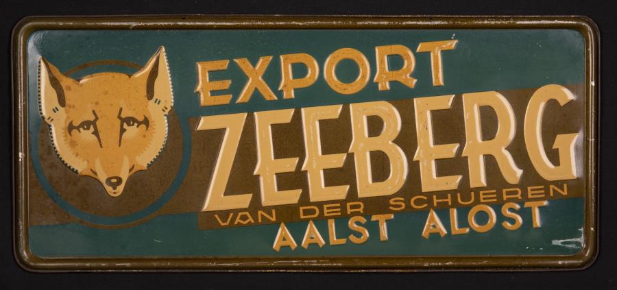 Blikken bord Export Zeeberg - Foto 1