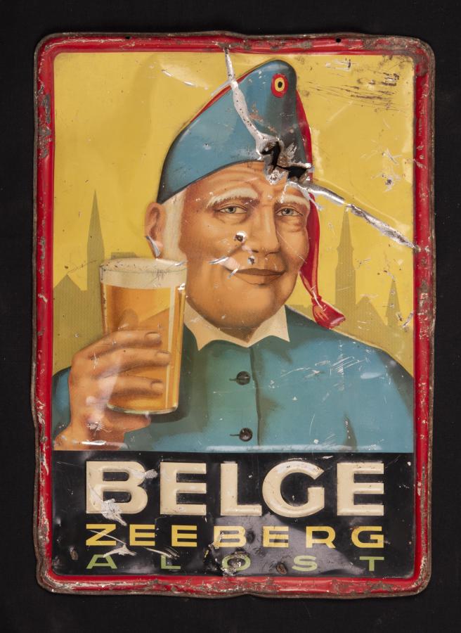 Blikken bord Belge - Foto 1