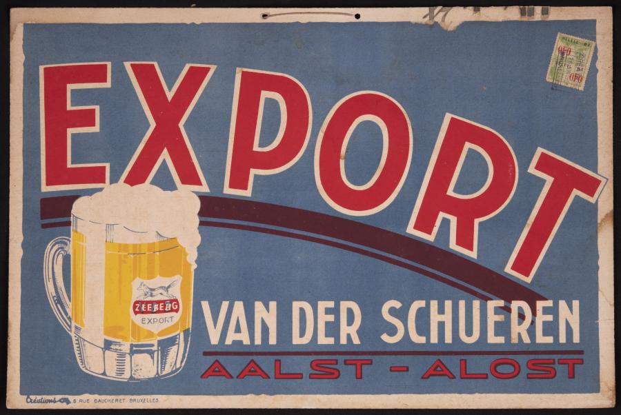 Kartonnen bord Export Van Der Schueren - Foto 1