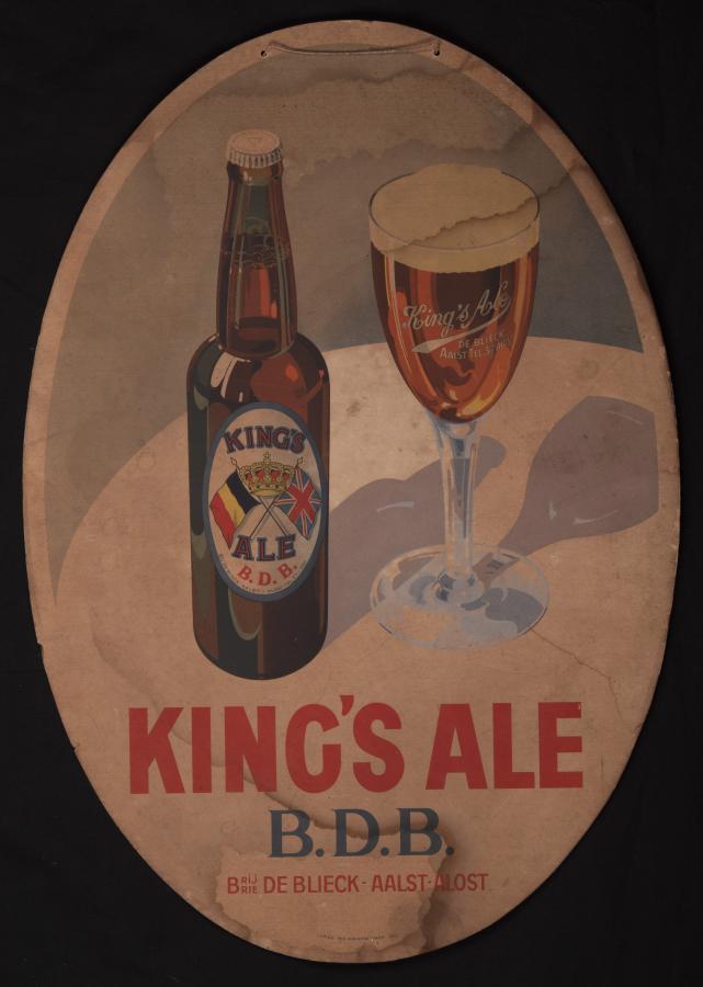 Kartonnen bord King's Ale - Foto 1