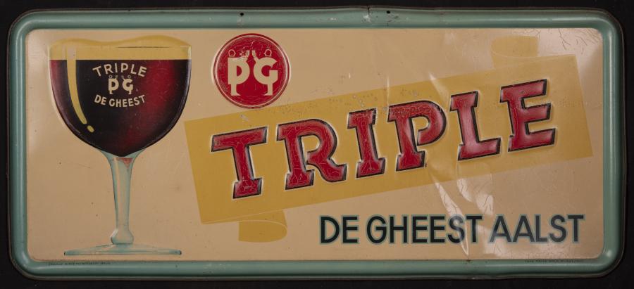 Blikken bord Triple De Gheest  - Foto 1