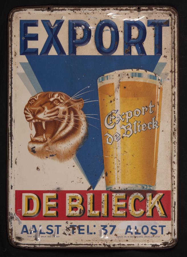 Blikken bord Export De Blieck - Foto 1